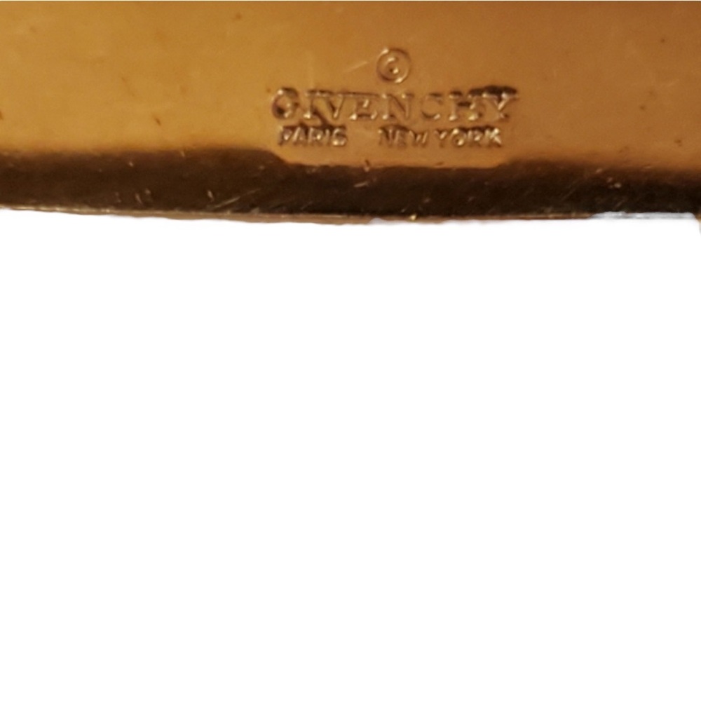GIVENCHY- Gold-plated ID Bracelet. Chain Band. - Picture 4 of 6